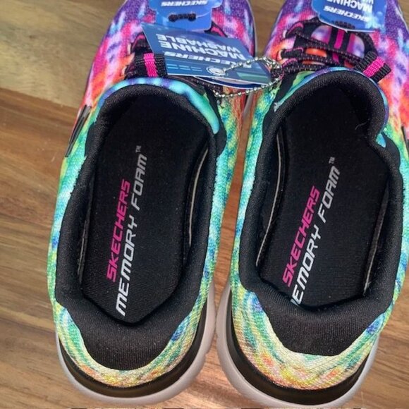 Skechers Womens Summits Sz 5.5 Shoes LOOKING GROOVY Walking Running Slip-On - Picture 9 of 11
